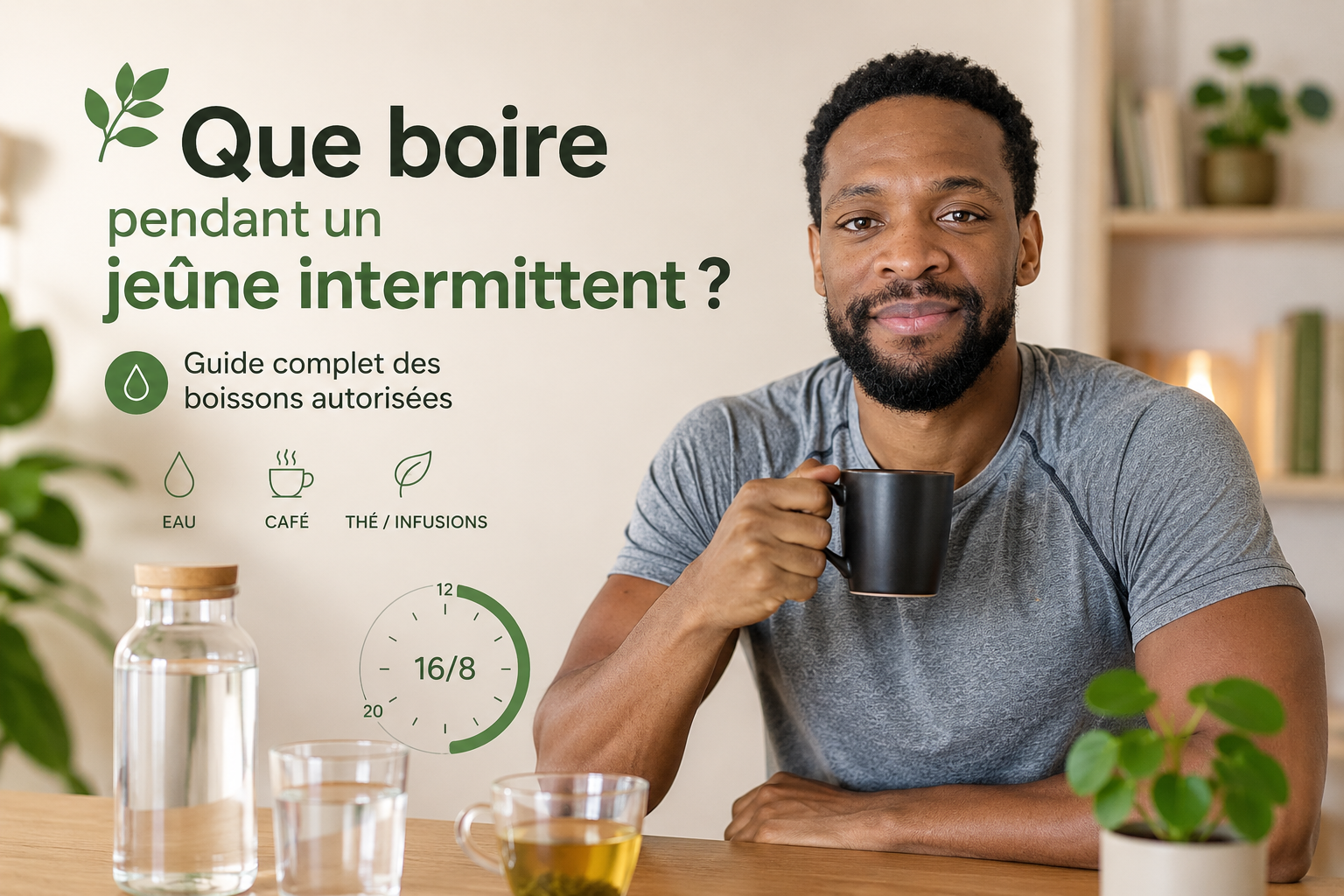 Que boire pendant un jeûne intermittent