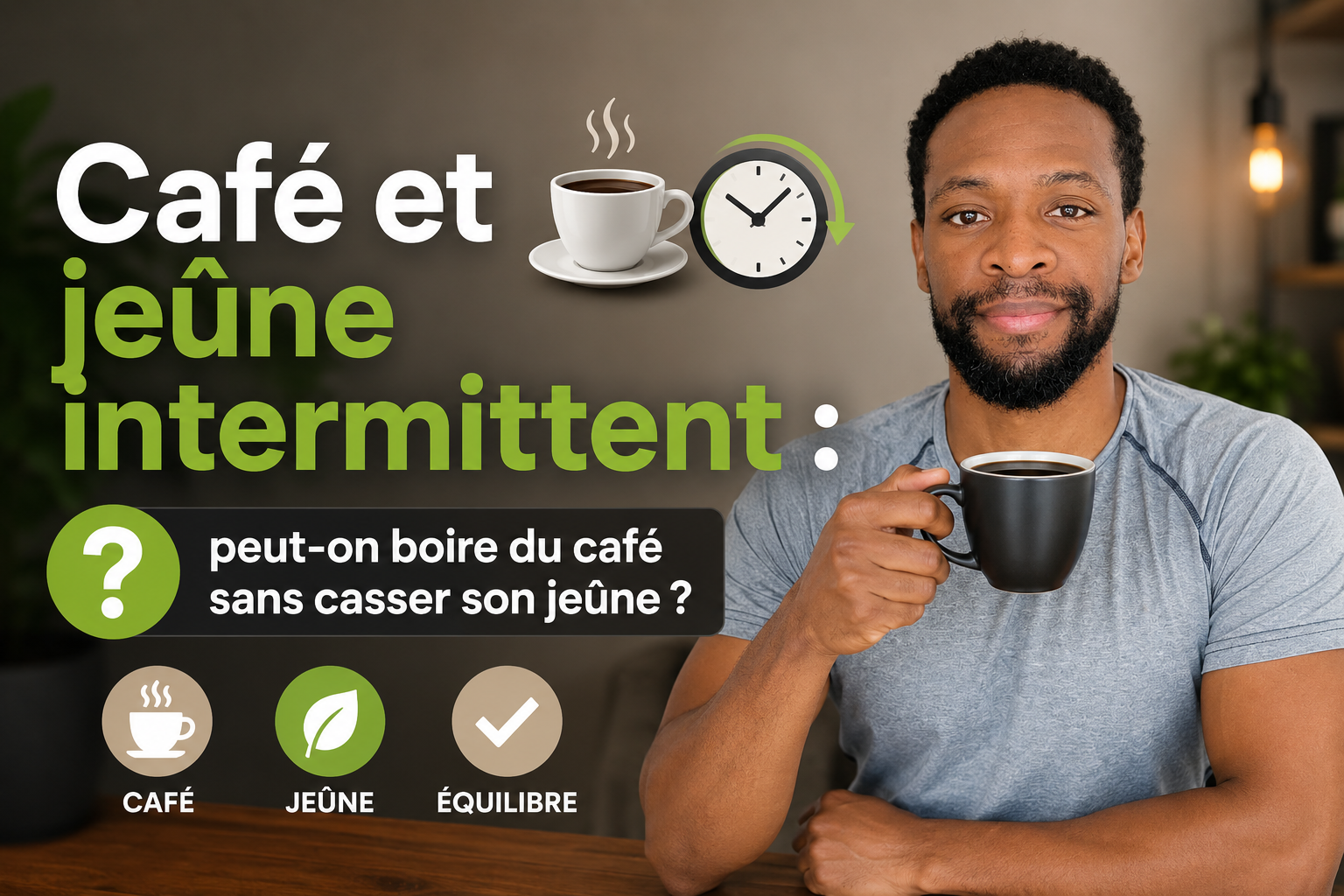 Café et jeûne intermittent